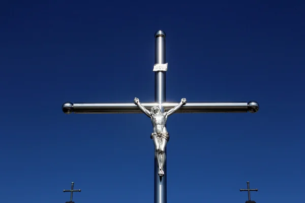 Crucifixión. Jesús en la cruz — Foto de Stock