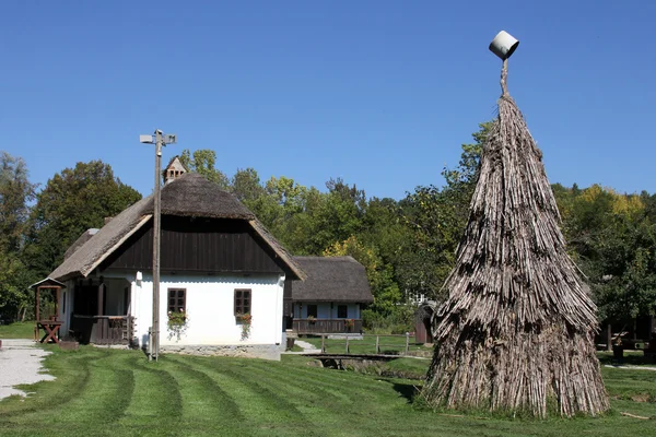 Kumrovec 历史村庄，克罗地亚的主要地区 — 图库照片