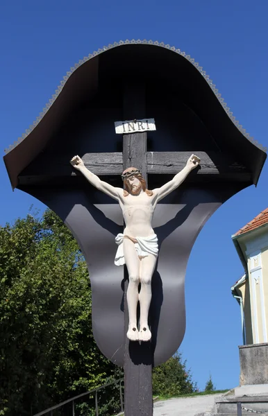 Kruisiging. Jezus aan het Kruis — Stockfoto