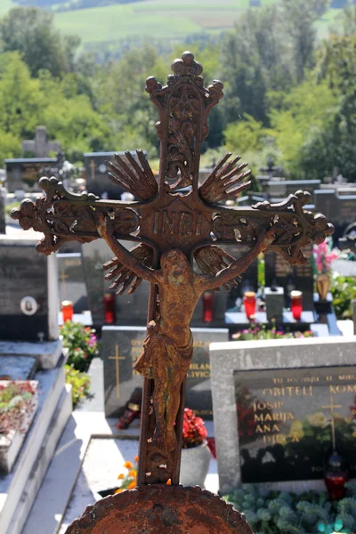 Crucifixión. Jesús en la cruz — Foto de Stock