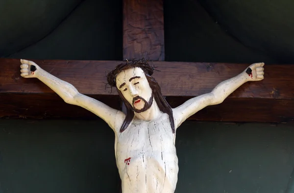 Kreuzigung Jesus Kreuz — Stockfoto