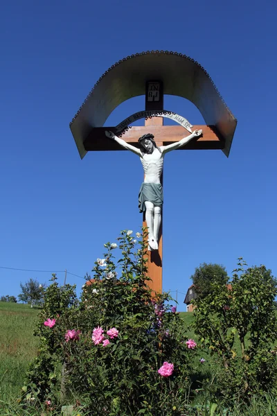 Kreuzigung. Jesus am Kreuz — Stockfoto