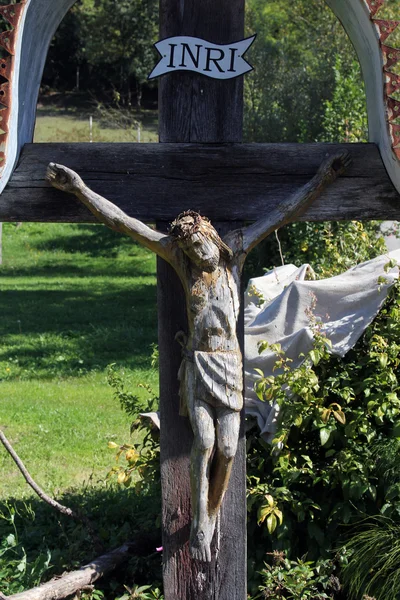 Crucificação Jesus Cruz — Fotografia de Stock