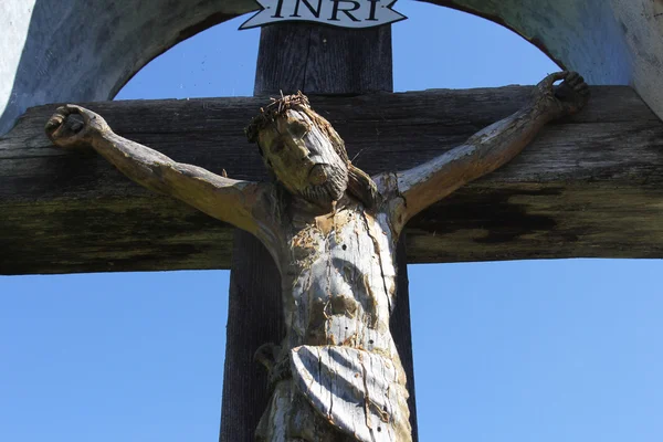 Kreuzigung. Jesus am Kreuz — Stockfoto