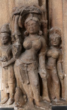 Kapı çerçeve Ganga ve Yamuna lento ile: Surya