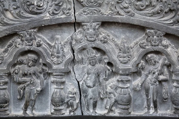 Brahma and other deities — Stock Photo, Image