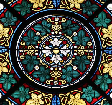 Marija Bistrica, Hırvatistan Meryem Basilica varsayımı vitray pencere