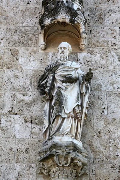 Saint Paul, basilica Assumption of the Virgin Mary in Marija Bistrica, Croatia — Stock Photo, Image