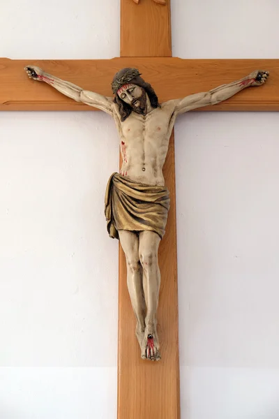 Crucifixión, Jesús murió en la cruz — Foto de Stock