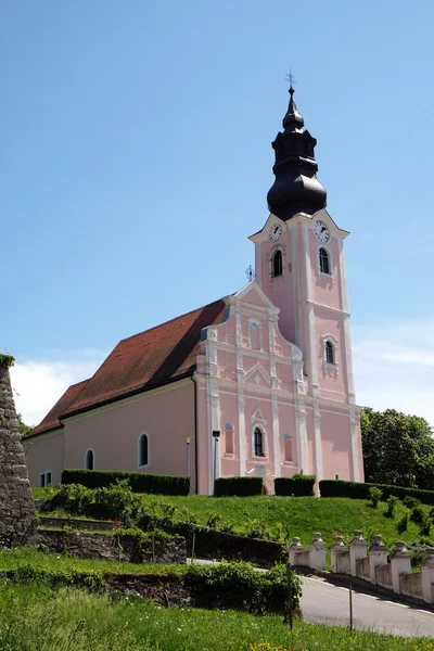 Kościół Wniebowzięcia Najświętszej Maryi Panny w Pakrac, Chorwacja — Zdjęcie stockowe