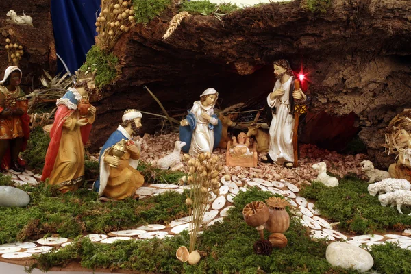 Nativity, Birth of Jesus — Stock Photo, Image