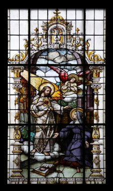 İsa ve Saint Margaret Mary Alacoque