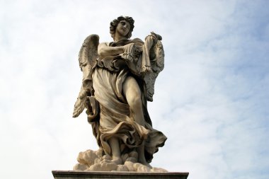 Bernini'nin melek Roma kutsal melek Bridge'de boyunca
