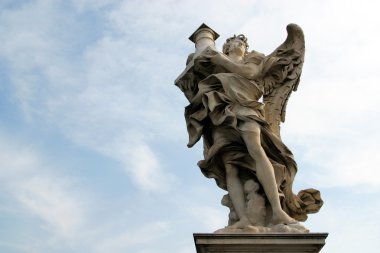 Bernini'nin melek Roma kutsal melek Bridge'de boyunca