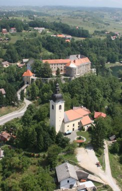 Hırvatistan 'ın Ozalj kentindeki Aziz Elijah Kilisesi.