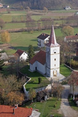 Hırvatistan 'ın Sopot Pregradski kentindeki Aziz Mikail Şapeli