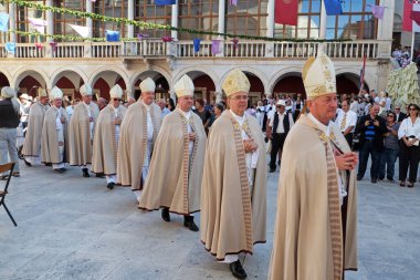 Geleneksel dini tören, Sibenik günü vesilesiyle ve koruyucu Aziz Michael