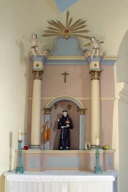 Padualı Aziz Anthony, Hırvatistan 'ın Sveti Kriz kentindeki Kutsal Haç Şapelinde sunak