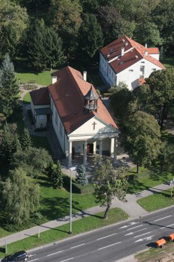 Hırvatistan 'ın Zagreb kentindeki Kutsal Aile Kilisesi