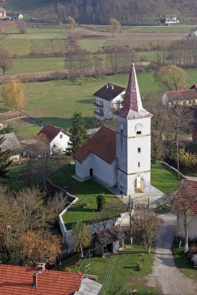 Hırvatistan 'ın Sopot Pregradski kentindeki Aziz Mikail Şapeli