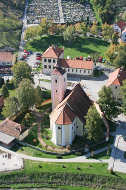 Hırvatistan 'ın Cucerje kentinde Bakire Meryem' in Ziyareti Kilisesi