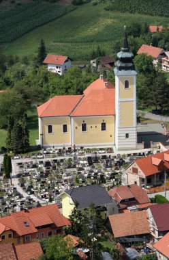 Hırvatistan 'ın Marija Gorica kentindeki Bakire Meryem Kilisesi