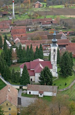 Hırvatistan 'ın Stefanje kentindeki Aziz Stephen Kilisesi Birinci Şehit