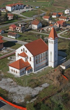 Hırvatistan 'ın Voyniç kentindeki Padua Kilisesi St. Anthony Kilisesi