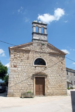 Hırvatistan 'ın Vizinada kentindeki St. Barnabas Kilisesi