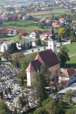 Hırvatistan 'ın Stupnik kentindeki Nepomuk Kilisesi Aziz John Kilisesi