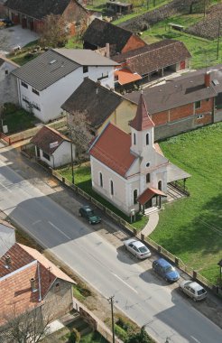 Hırvatistan 'ın Odra Sisacka kentindeki Aziz Anthony Kilisesi