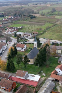 Hırvatistan 'ın Rovisce kentindeki Kutsal Üçleme Kilisesi