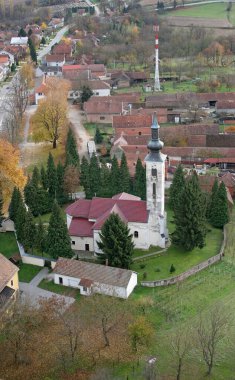 Hırvatistan 'ın Stefanje kentindeki Aziz Stephen Kilisesi Birinci Şehit