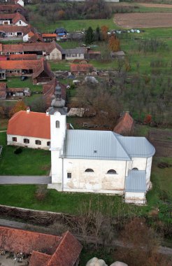 Hırvatistan 'ın Stara Ploscica kentindeki Kutsal Üç Kral Kilisesi