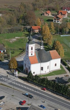 Hırvatistan 'ın Vukovina kentindeki Kutsal Bakire Meryem' in Ziyareti Kilisesi