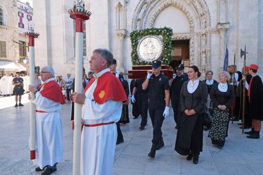 Geleneksel dini tören, Sibenik günü vesilesiyle ve koruyucu Aziz Michael