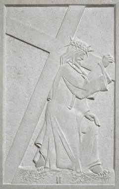 Hırvatistan 'ın Sesvetska Sela kentindeki Padua' lı Aziz Anthony Kilisesi 'ne İsa' nın haçı verildi.