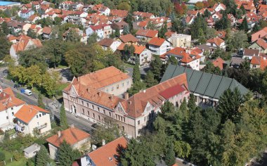 Hırvatistan 'ın başkenti Zagreb' deki Kutsal Tespih ve Dominik Manastırı Kilisesi