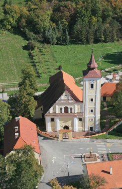 Hırvatistan 'ın Cucerje kentinde Bakire Meryem' in Ziyareti Kilisesi