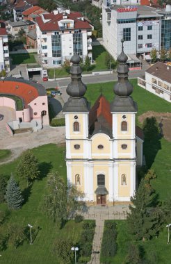 Hırvatistan 'ın Sesvete kentindeki All Saints Kilisesi