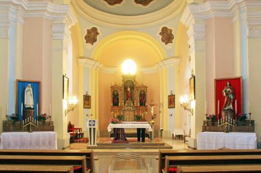 Hırvatistan 'ın Gradec kentinde Yaralı İsa Kilisesi