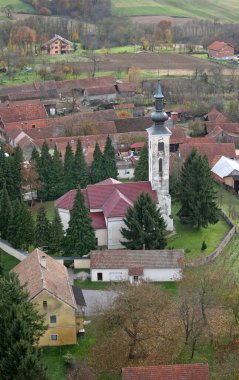 Hırvatistan 'ın Stefanje kentindeki Aziz Stephen Kilisesi Birinci Şehit
