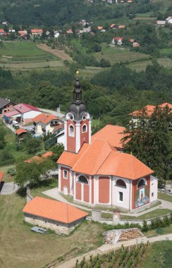 Hırvatistan 'ın Vivodina kentindeki Aziz Lawrence Kilisesi