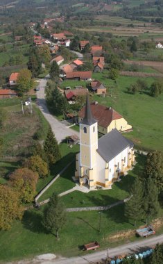 Hırvatistan 'ın Samarica kentindeki İskenderiyeli Aziz Catherine Kilisesi
