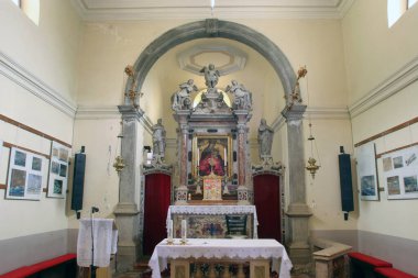 Hırvatistan 'ın Rovinj kentinde Merhametli Meryem Kilisesi