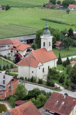 Hırvatistan 'ın Kraljevec na Sutli kentindeki Kutsal Üçlü Kilisesi