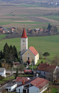 Hırvatistan 'ın Rakovec kentindeki St. George Kilisesi