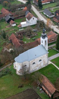 Hırvatistan 'ın Stara Ploscica kentindeki Kutsal Üç Kral Kilisesi