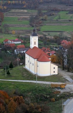 Hırvatistan 'ın Vidusevac kentindeki St. Francis Xavier Kilisesi