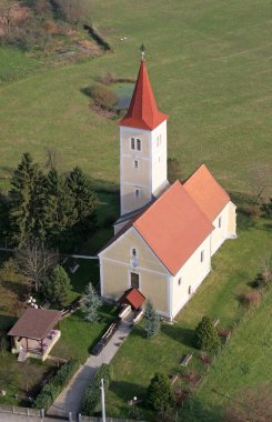 Hırvatistan 'ın Rakovec kentindeki St. George Kilisesi